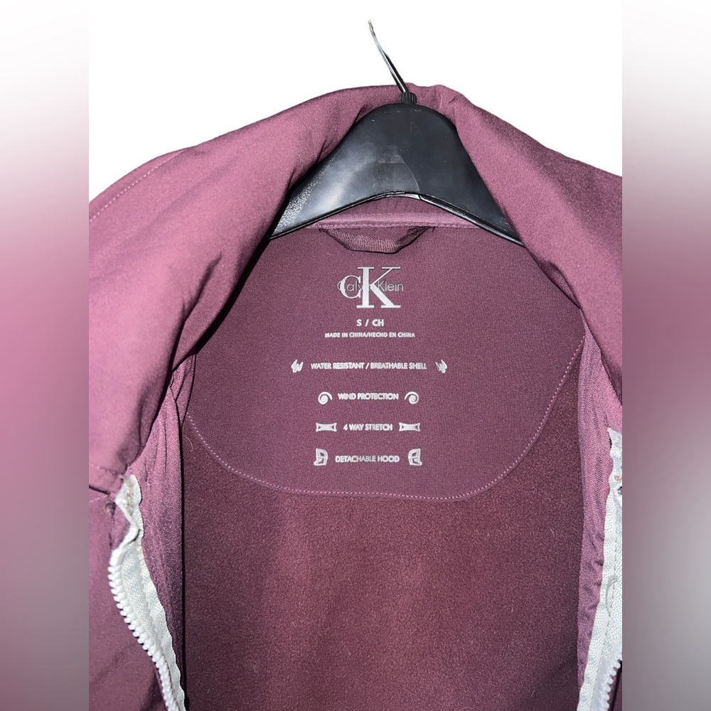 Calvin Klein Purple Rain Jacket Small - Picture 4 of 8
